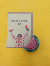 Load image into Gallery viewer, You're One in a Melon (Sugar) Harry Styles Greeting card