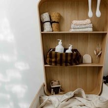Load image into Gallery viewer, Cumin Stripe Wash Bag