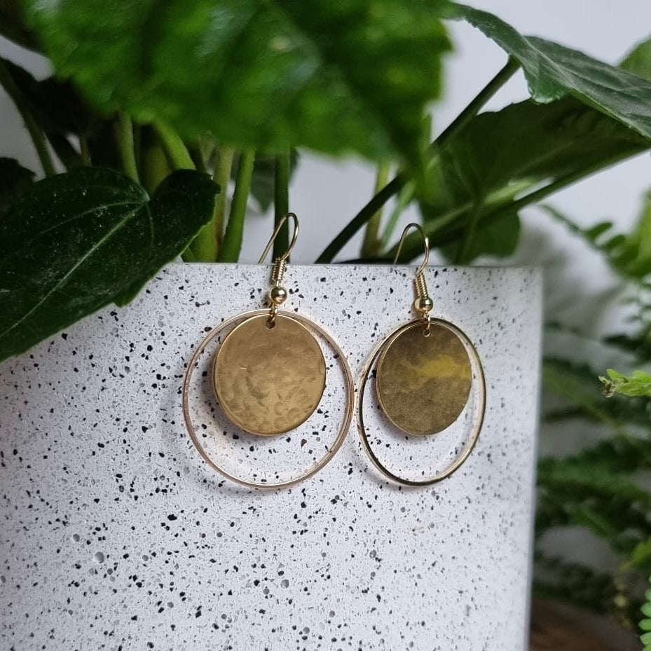 Hammered Hoops