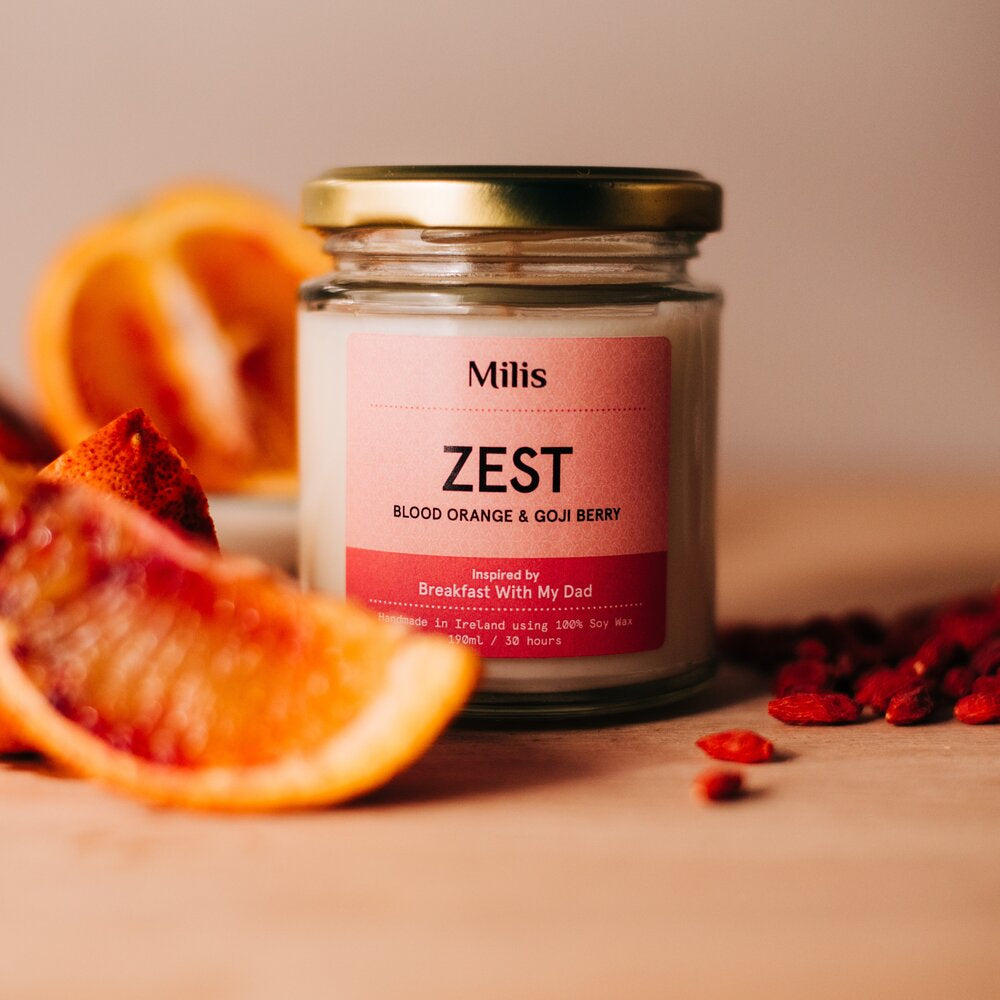 Milis - Zest - Soy wax scented candle