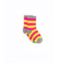 Load image into Gallery viewer, Fruit Salad Bamboo Sock (seamless toe)
