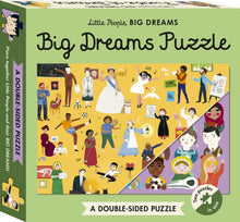 Load image into Gallery viewer, Little People Big Dreams - Big Dreams Puzzle (2 in 1 jigsaw)