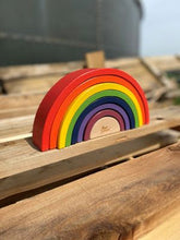Load image into Gallery viewer, Wooden Stacking Rainbow