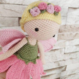 Load image into Gallery viewer, Yellow Fairy Doll