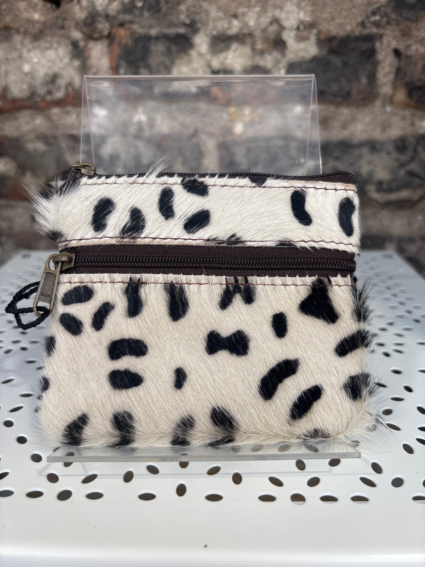 Soruka Ari Coin Pouch with Zip - Animal Print