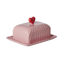 Load image into Gallery viewer, Ceramic Butter Dish - Pink