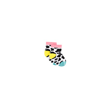 Load image into Gallery viewer, Cow Print Bamboo Sock (seamless toe)