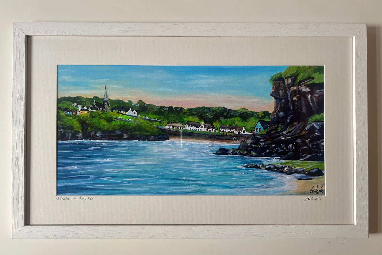 A View From Councillors Framed Fine Art Print
