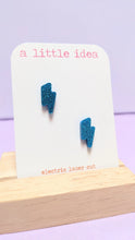 Load image into Gallery viewer, Mini Lightning Bolt Studs by A Little Idea