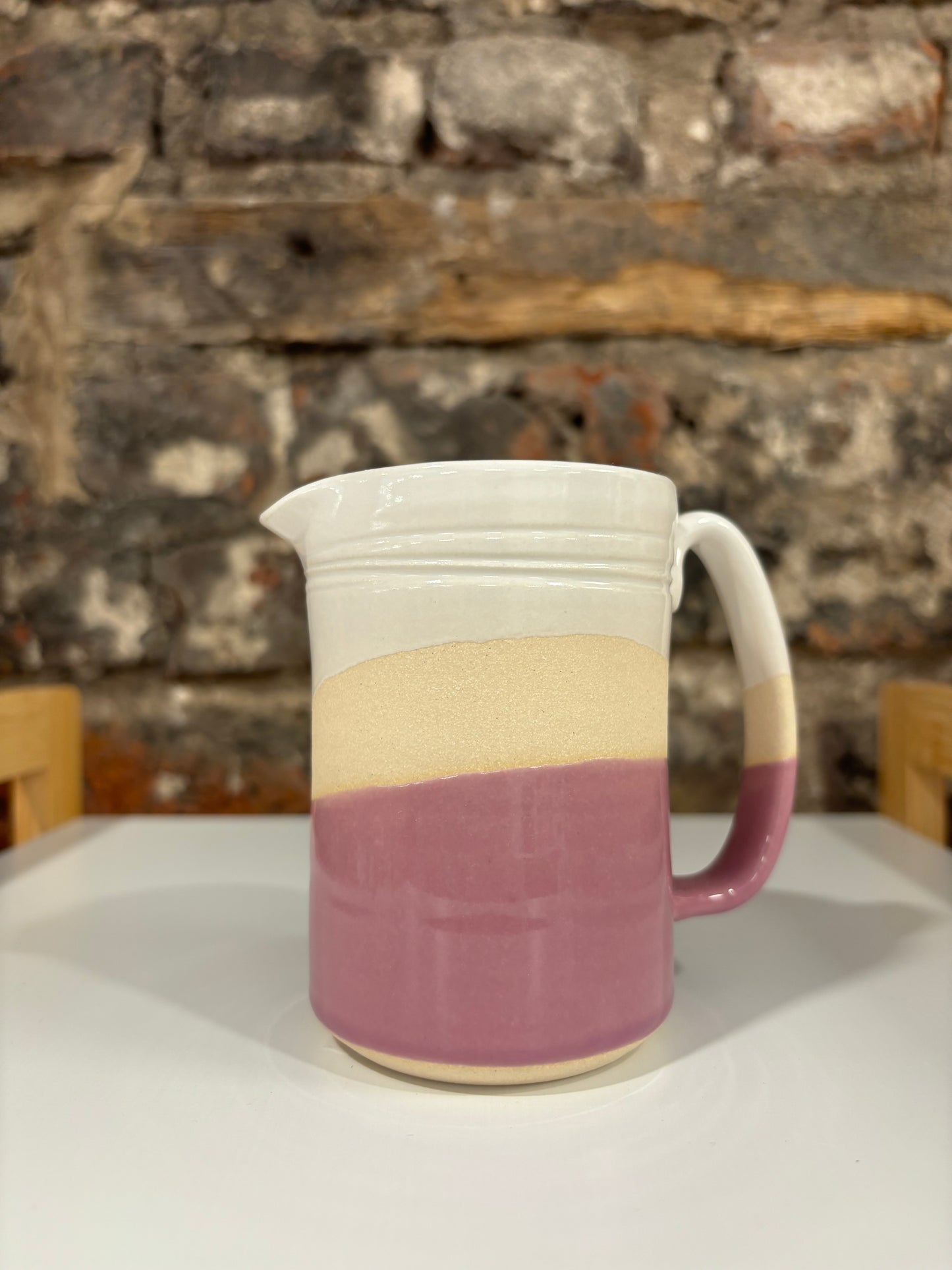 Woodford Pottery - Tall Milk Jug