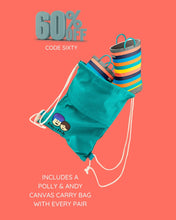 Load image into Gallery viewer, Sustainable Rainbow Rainboots now with 60% off with code SIXTY