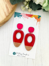 Load image into Gallery viewer, The Messy Brunette Colour Block Earrings