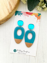 Load image into Gallery viewer, The Messy Brunette Colour Block Earrings