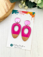 Load image into Gallery viewer, The Messy Brunette Colour Block Earrings