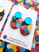 Load image into Gallery viewer, The Messy Brunette Multi Colour Statement Studs