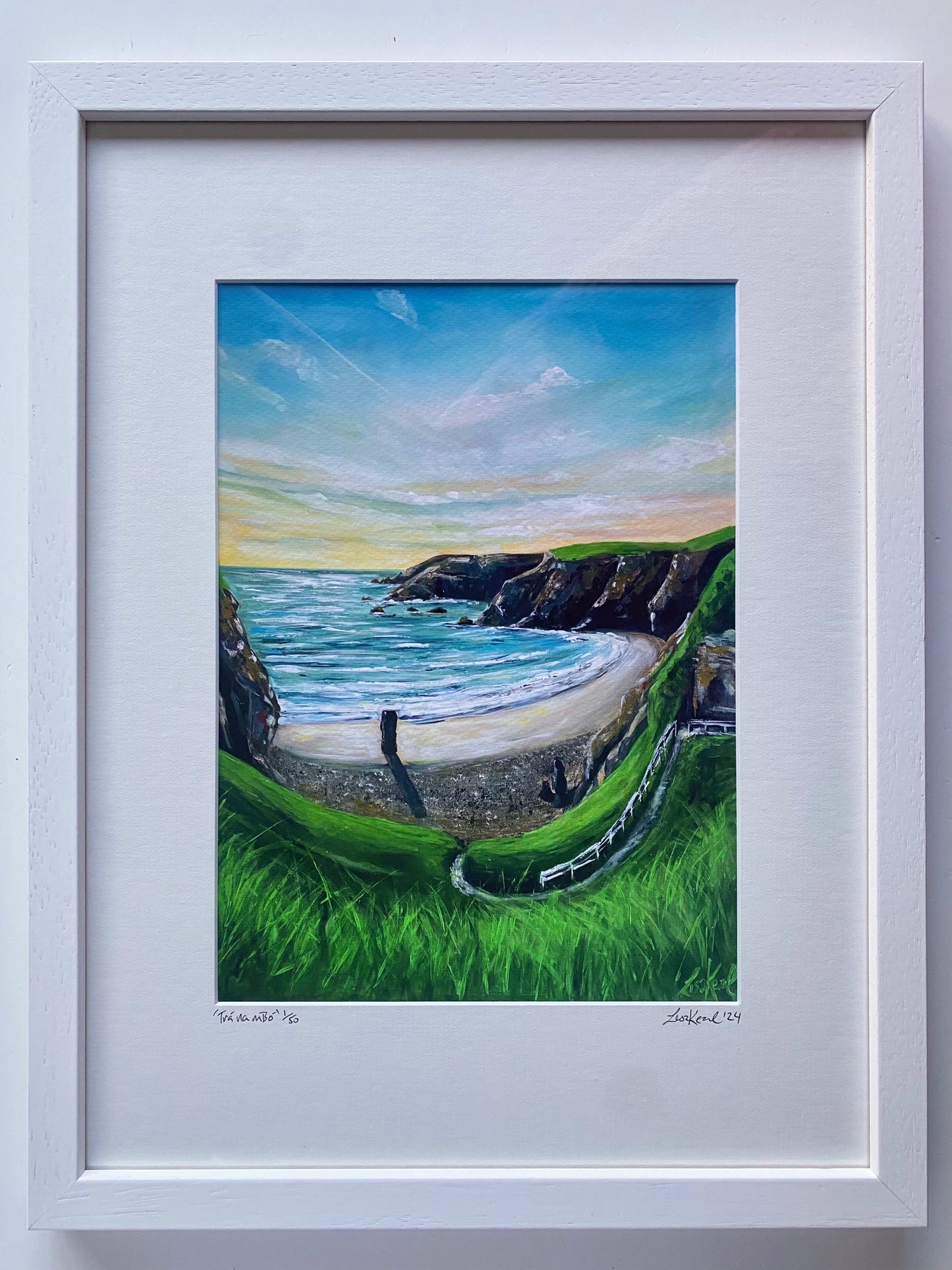 Trá na mBó Fine Art Print
