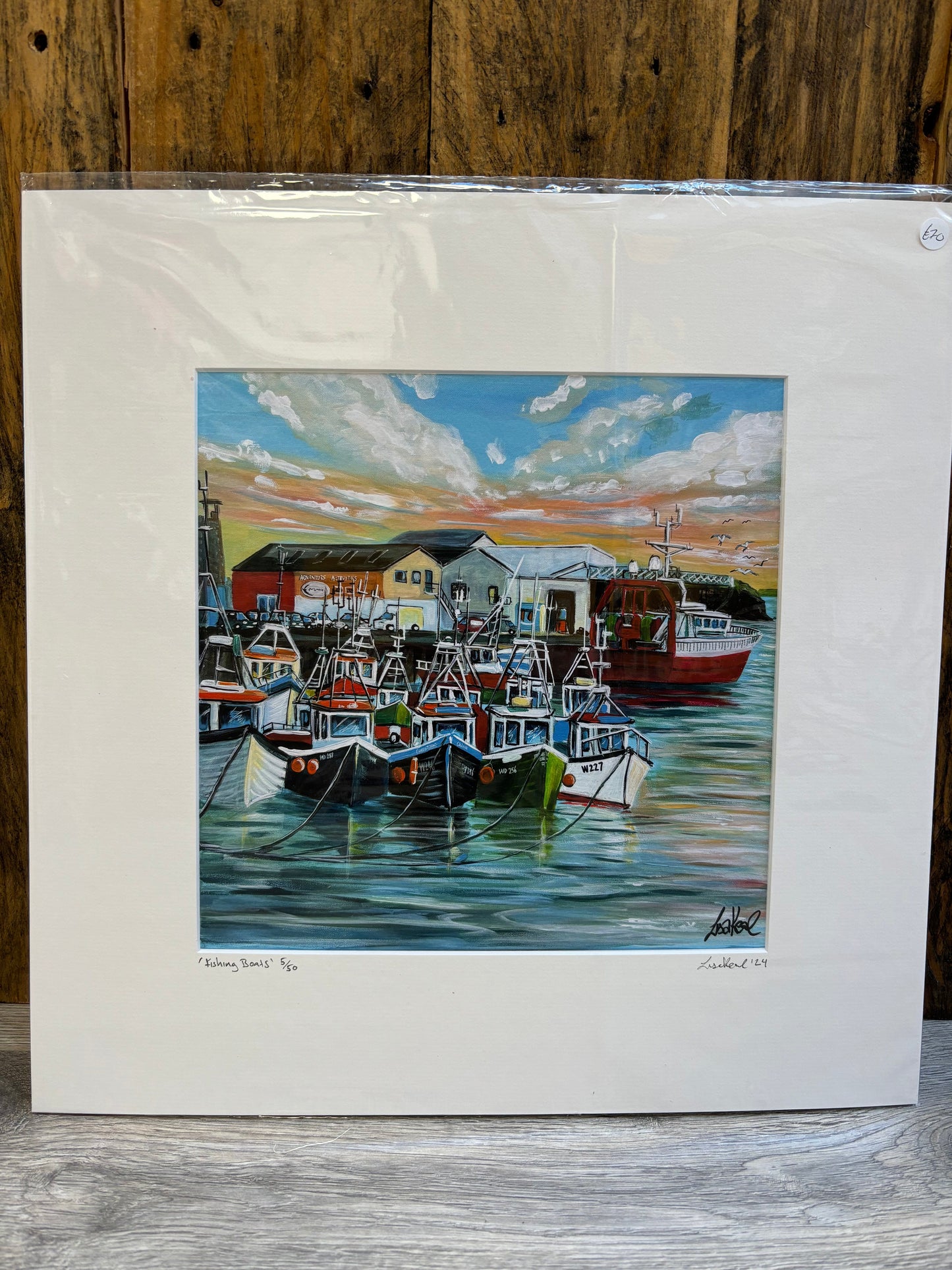 Fishing Boats Fine Art Print
