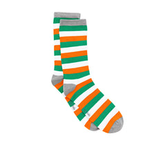 Load image into Gallery viewer, Ireland Stripe Bamboo Sock (seamless toe)