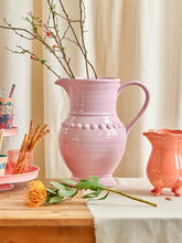 Load image into Gallery viewer, Extra Large Ceramic Jug 7.9L - Soft Pink