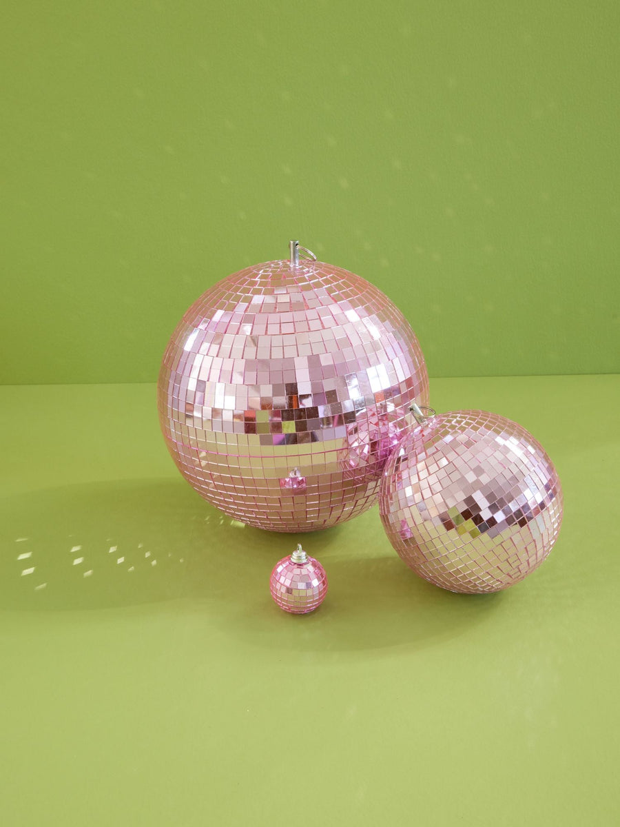 Large Pink Disco Ball