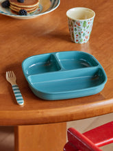 Load image into Gallery viewer, Forrest Green Melamine 3 Room Plate
