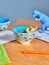 Load image into Gallery viewer, Dragon Print Melamine Small Bowl