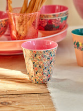 Load image into Gallery viewer, Melamine Cup Medium - Small Sandy Flower print