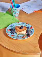 Load image into Gallery viewer, Dragon Print Melamine Lunch Plate