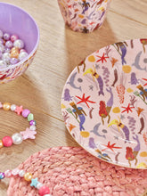 Load image into Gallery viewer, Mermaid Print Melamine Lunch Plate