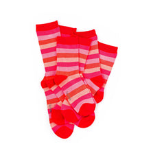 Load image into Gallery viewer, Soft Top - Sunset Stripe Seamless Sock