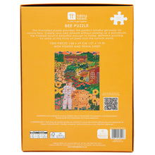 Load image into Gallery viewer, Bee Garden Jigsaw Puzzle - 1000 Pieces
