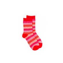 Load image into Gallery viewer, Soft Top - Sunset Stripe Seamless Sock