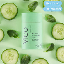 Load image into Gallery viewer, Vico cucumber and mint natural deodorant
