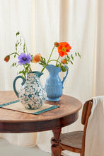 Load image into Gallery viewer, Large Ceramic Flower Jug in Green Blue - 4.5L