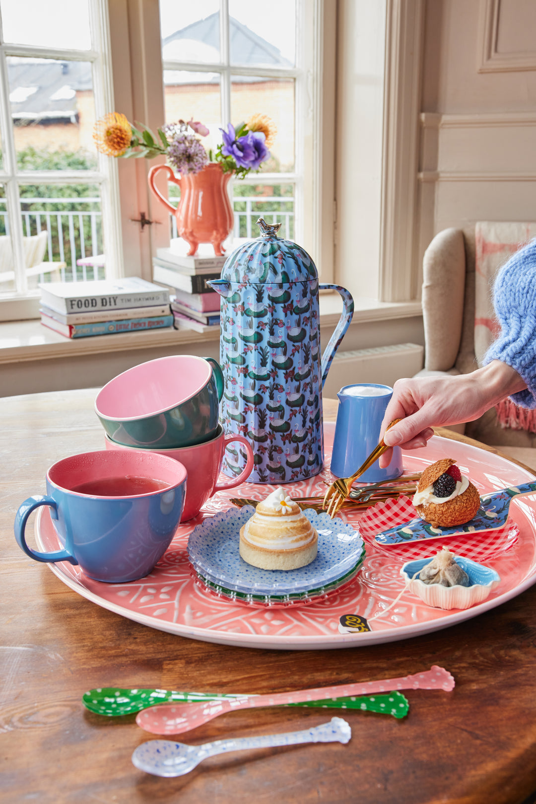 Melamine Mug - Dove Blue