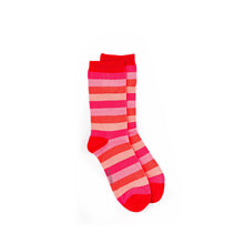 Load image into Gallery viewer, Soft Top - Sunset Stripe Seamless Sock