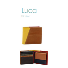 Load image into Gallery viewer, Soruka Luca Tri Fold Wallet