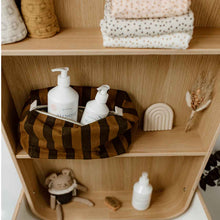Load image into Gallery viewer, Cumin Stripe Wash Bag