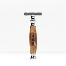 Load image into Gallery viewer, Bamboo Safety Razor - Silver