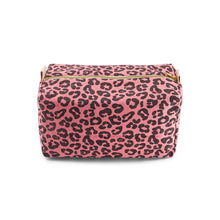 Load image into Gallery viewer, Pink Leopard Print Wash Bag
