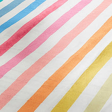 Load image into Gallery viewer, Rainbow Stripe Picnic Blanket
