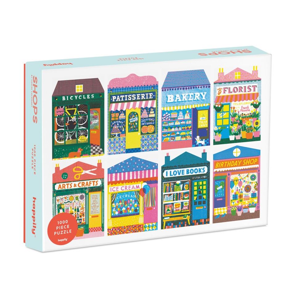 Shops 1000 Piece Jigsaw Puzzle