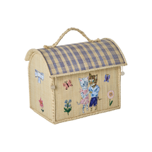 Load image into Gallery viewer, Raffia Kids Bag / Storage Box - Nathalie Lete Design