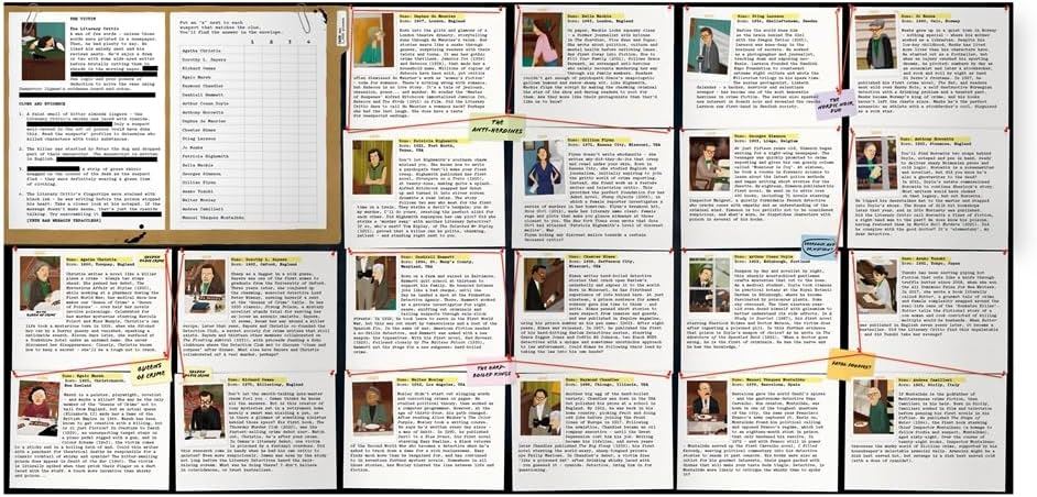 The Literary Detectives Murder Club - A 1000 Piece Whodunnit Jigsaw Puzzle