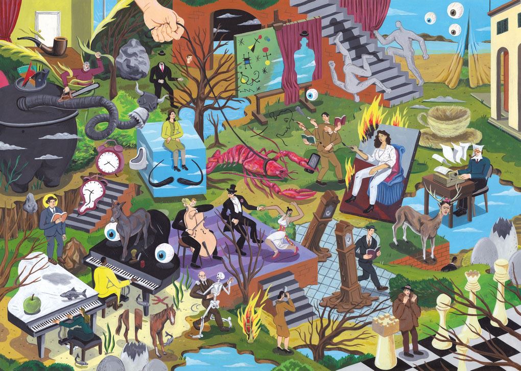 Story Of Surrealism - 500 Piece Puzzle