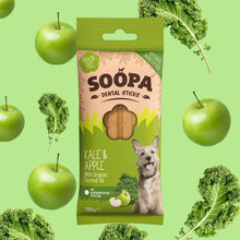 Load image into Gallery viewer, Kale & Apple Dog Dental Sticks