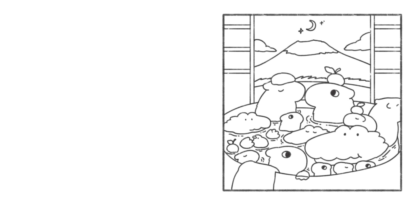 Cosy Calm: Cute and Relaxing Colouring Book