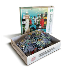 Load image into Gallery viewer, Lighthouses of Ireland Jigsaw Puzzle