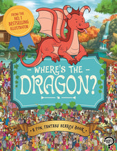 Load image into Gallery viewer, Where’s The Dragon : A Fun Fantasy Search Book