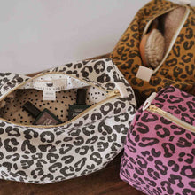Load image into Gallery viewer, Leopard Greige Wash Bag